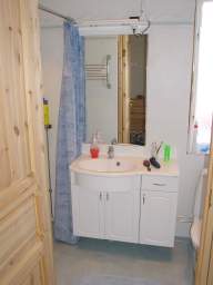 Bathroom after fixing it up